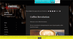 Desktop Screenshot of coffeerevolution.net